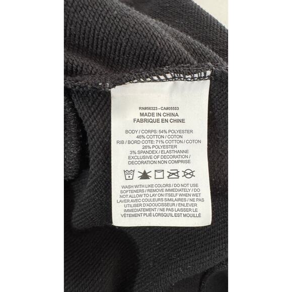 Nike Dry Versa Cropped Training Pullover Sweatshirt CD8793 Womens Large Black - Picture 12 of 12